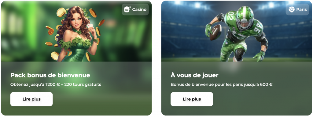 Bonus et promotions du Verde Casino